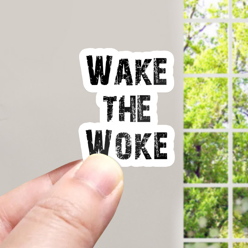 Wake The Woke Teacher Stickers