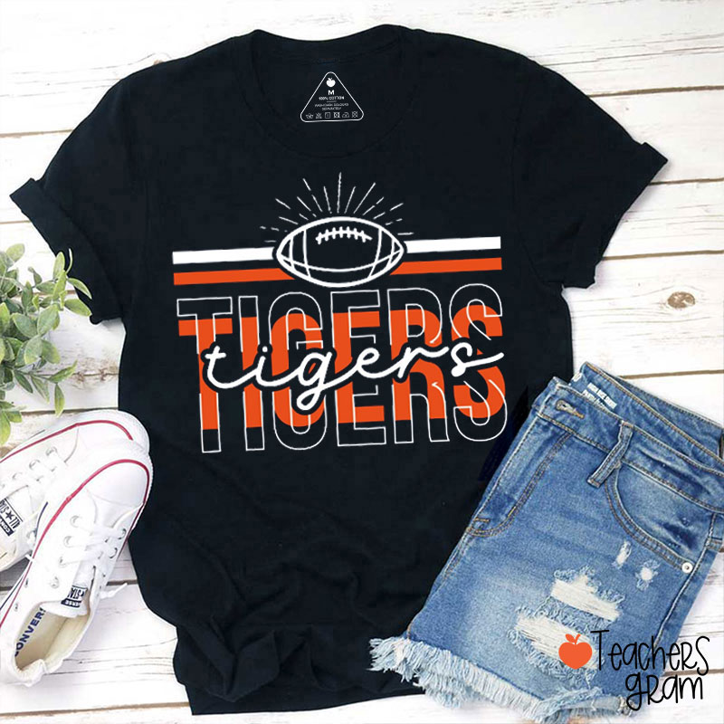 Personalized School Spirit Sport Teacher T-Shirt