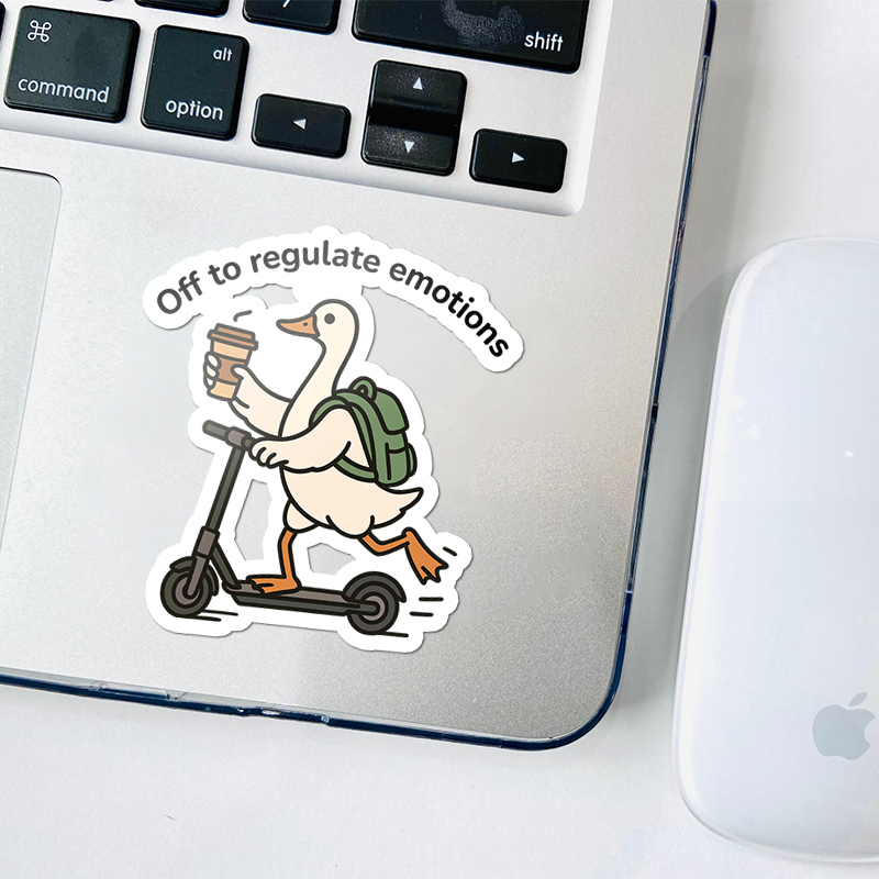 Off To Regulate Emotions Teacher Stickers