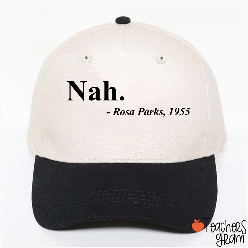 Nah Black History Teacher Baseball Cap