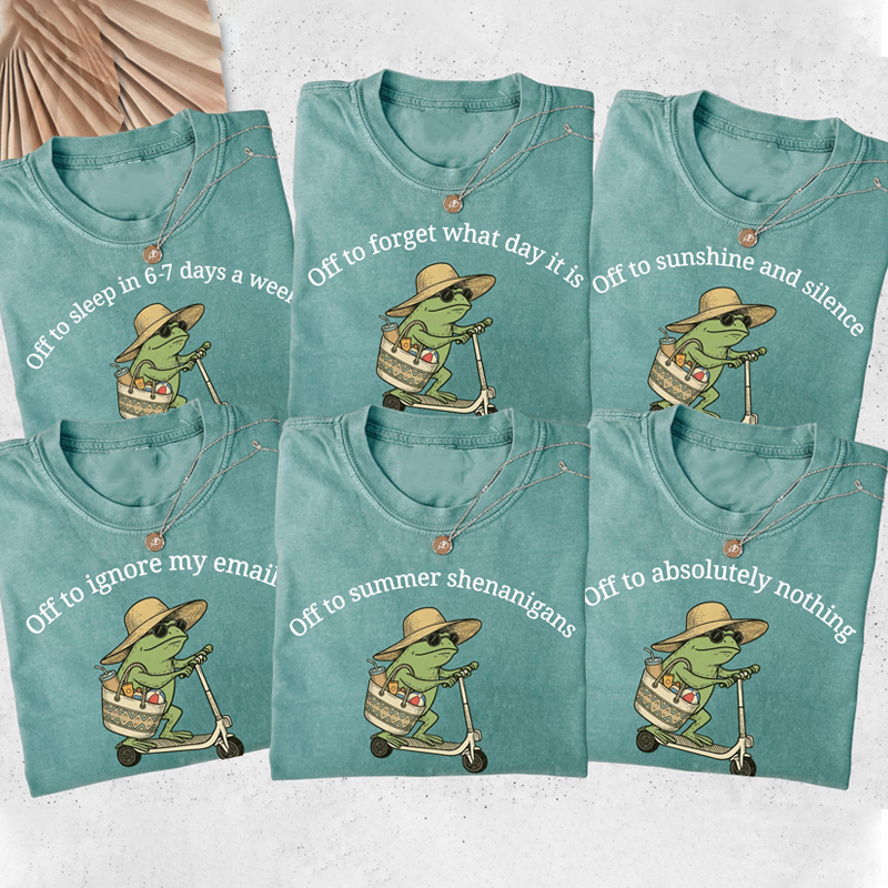 Personalized Summer Vibe Off To Summer Teacher T-Shirt