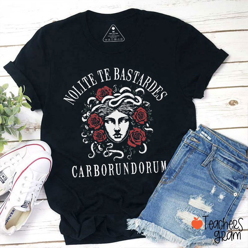 Nolite Te Bastardes Carborundorum Spanish Teacher T-Shirt