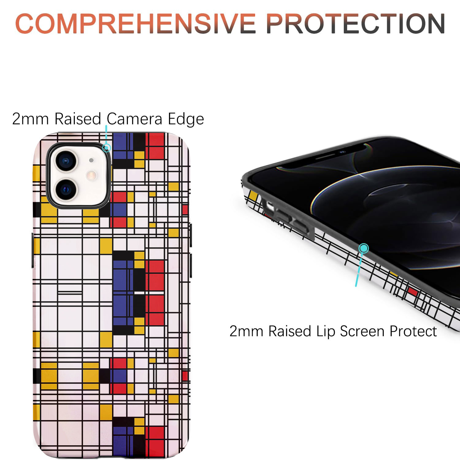 Seamless Abstract Pattern Teacher Case