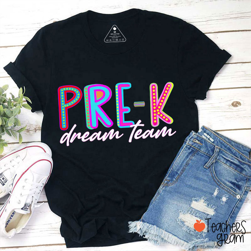 Personalized Grade Light Strip Fluorescent Colorful Teacher T-Shirt