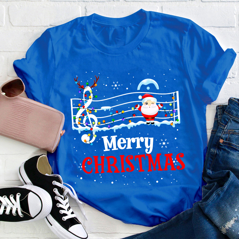 La La La Merry Christmas Teacher T-Shirt