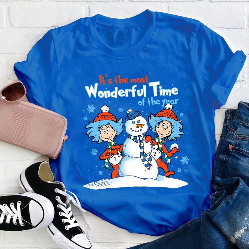 It's The Most Wonderful Time Of The Year Teacher T-Shirt