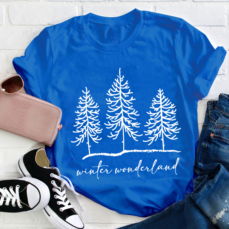 Winter Wonderland Teacher T-Shirt
