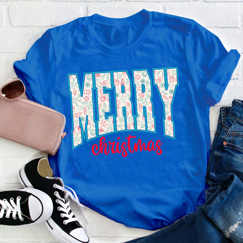 Merry Christmas Teacher T-Shirt
