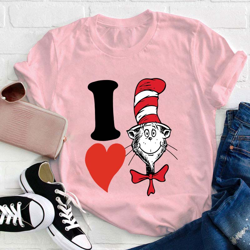 I Love You Teacher T-Shirt