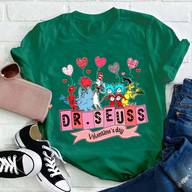 Valentine's Day Teacher T-Shirt