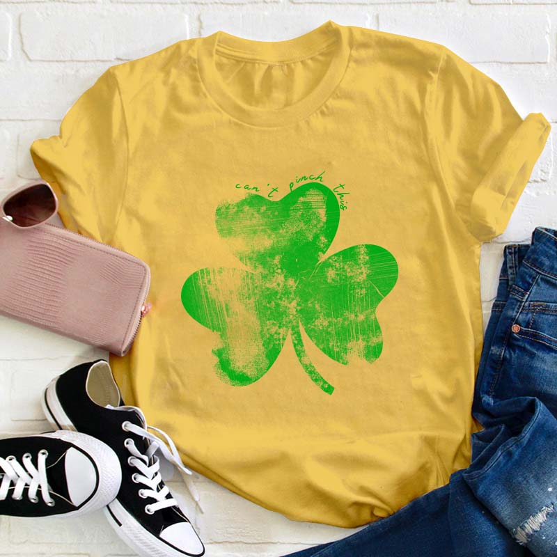 Shamrock St Patrick's Day Teacher T-Shirt