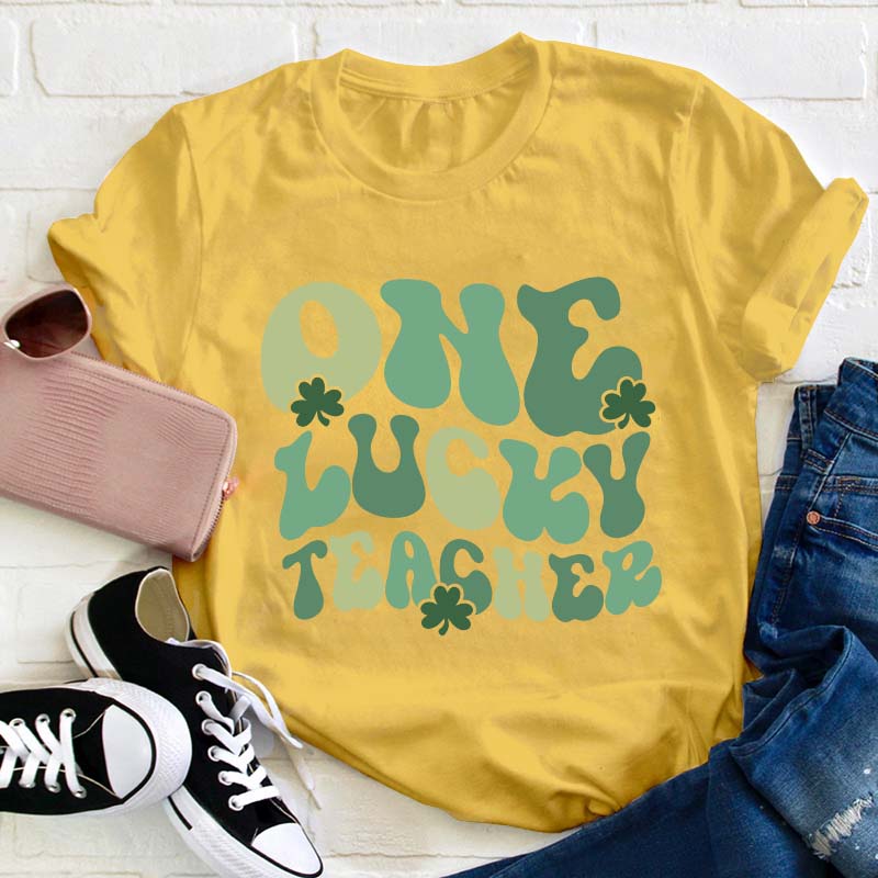 One Lucky Teacher T-Shirt