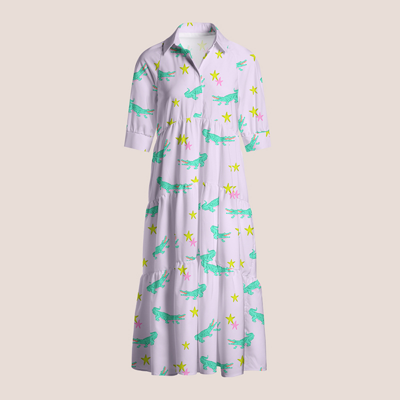 Later Gator Teacher Shirtdress