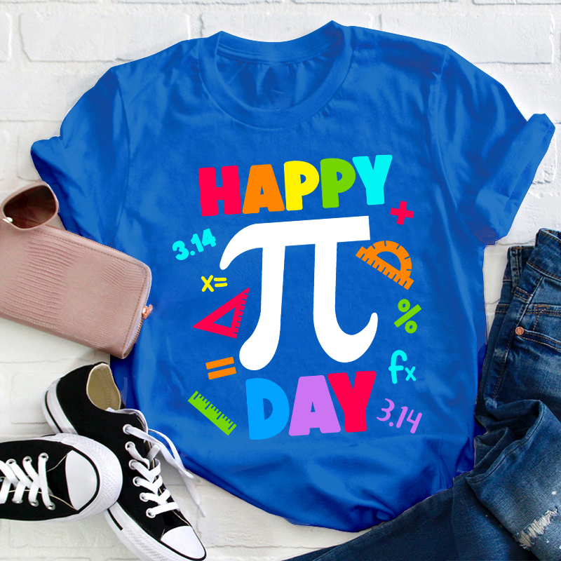 Happy Pi Day Teacher T-Shirt