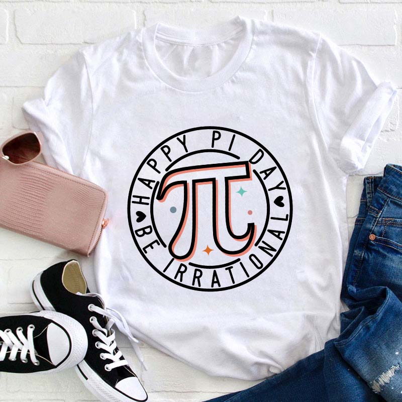 Happy Pi Day Teacher T-Shirt Sale-Teachersgram