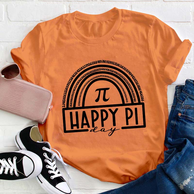 Happy Pi Day Teacher T-Shirt