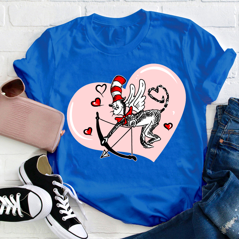 Arrow Of Love Teacher T-Shirt