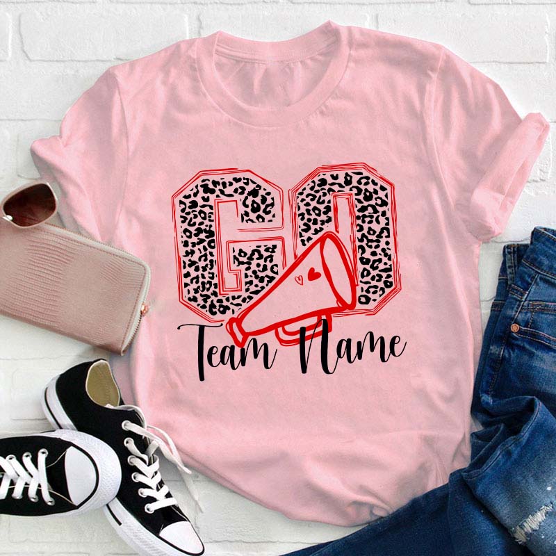 Personalized Go Go Go Teacher T-Shirt