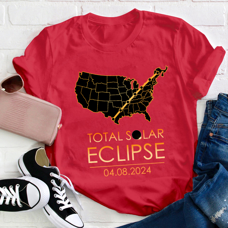 Total Solar Eclipse Teacher T-Shirt