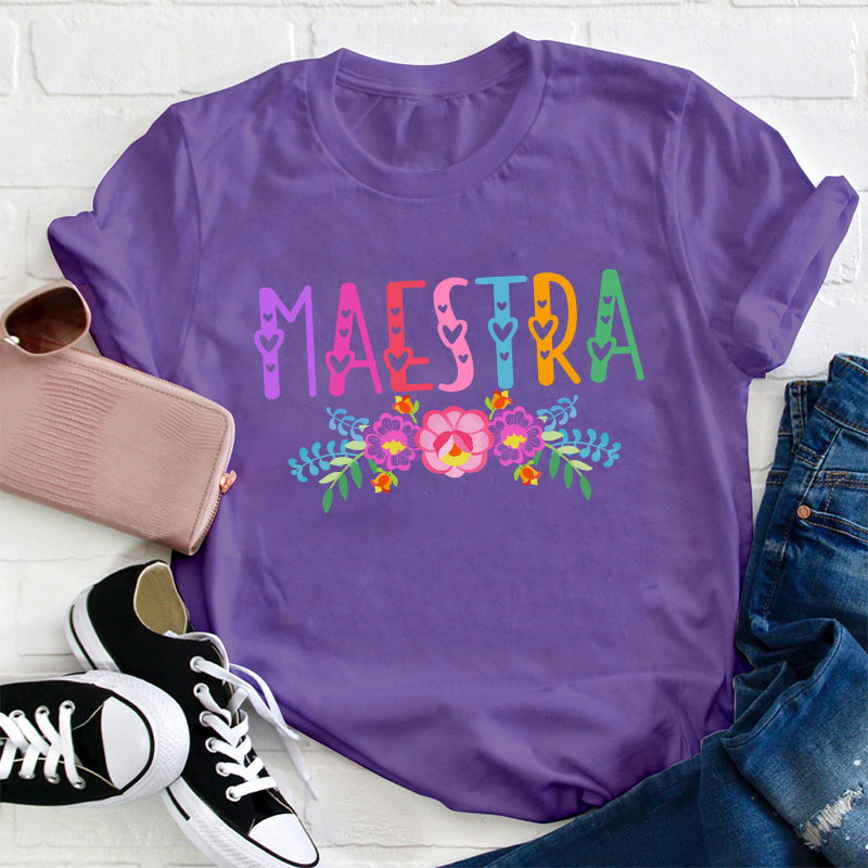 Maestra Spanish Teacher T-Shirt