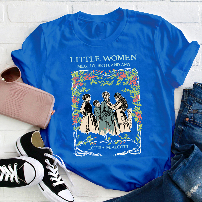 The Cover Of Little Women Teacher T-Shirt