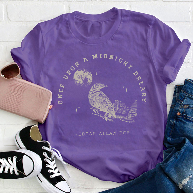 Once Upon A Midnight Dreary Teacher T-Shirt