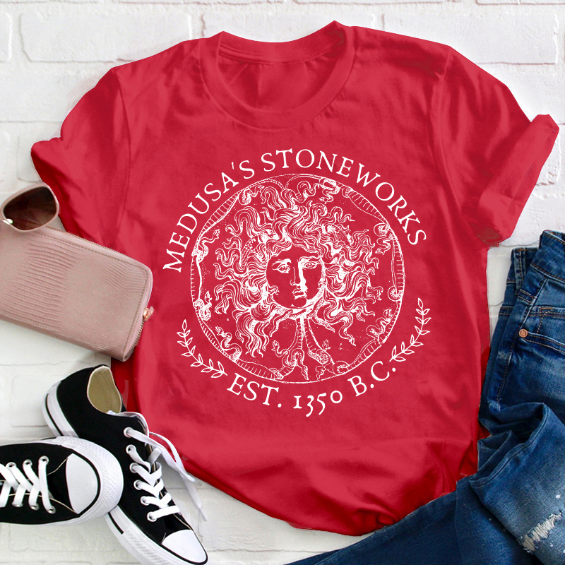 Medusa's Stoneworks Teacher T-Shirt