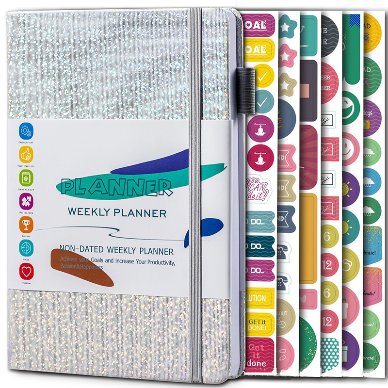 Weekly Planner Strap Notebook