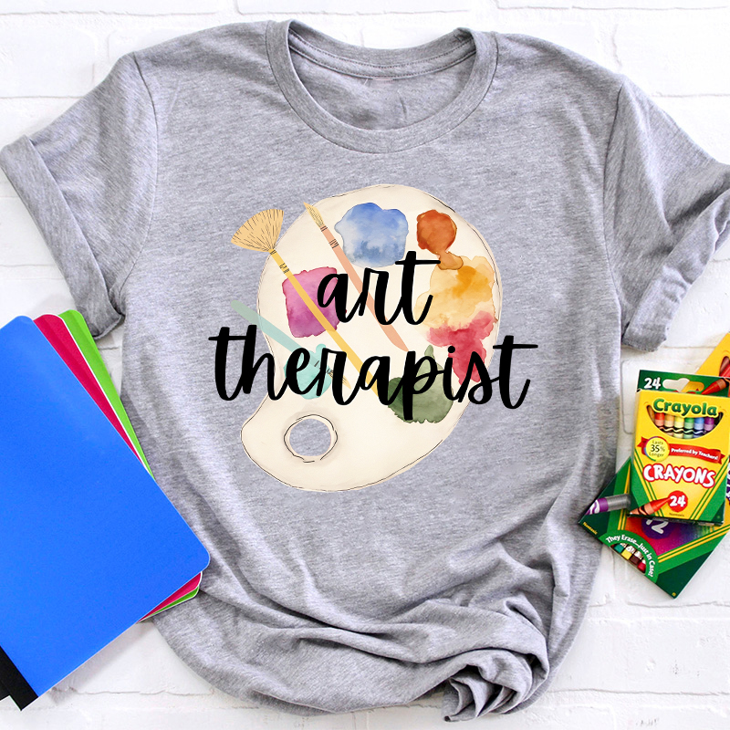 Art Therapiat Teacher T-Shirt