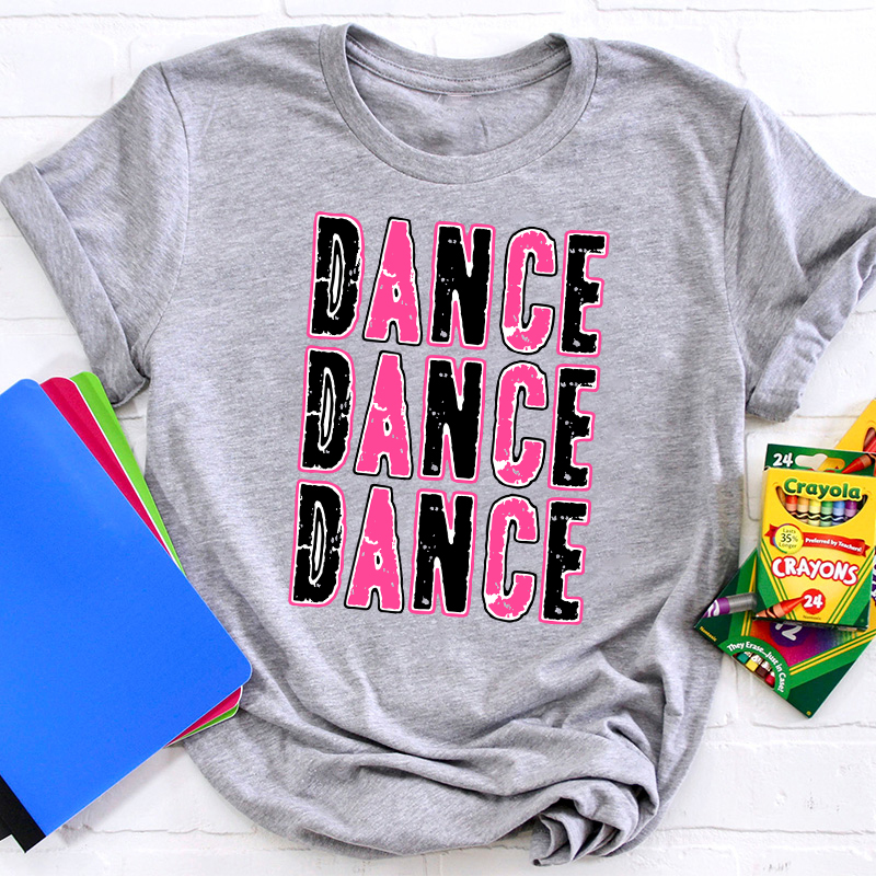 Dance Hot Pink Teacher T-Shirt Sale-Teachersgram