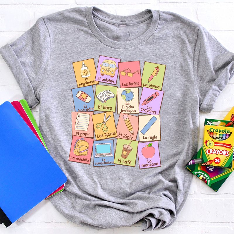 Cute Spanish Teach Spanish Teacher T-Shirt