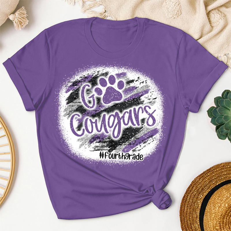 Personalized Cheer Up Team Go Team Teacher T-Shirt