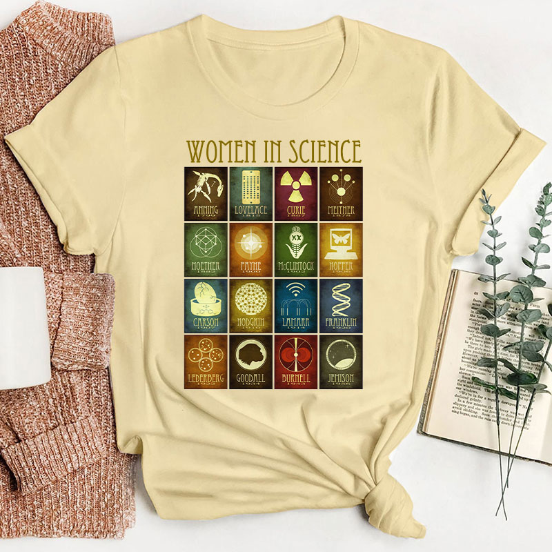 To All The Women In Science Teacher T-Shirt