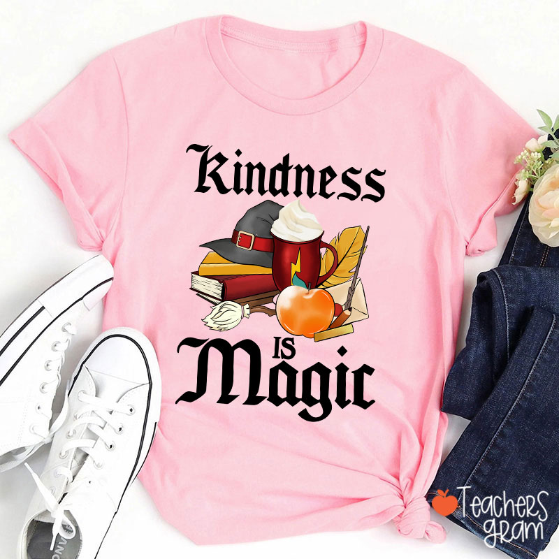 Kindness Is Magic Peach T-Shirt