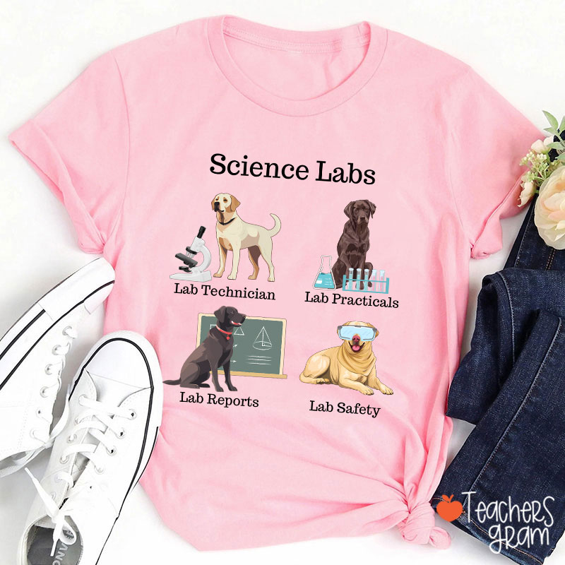 Labrador Retriever Science Lab Teacher T-Shirt