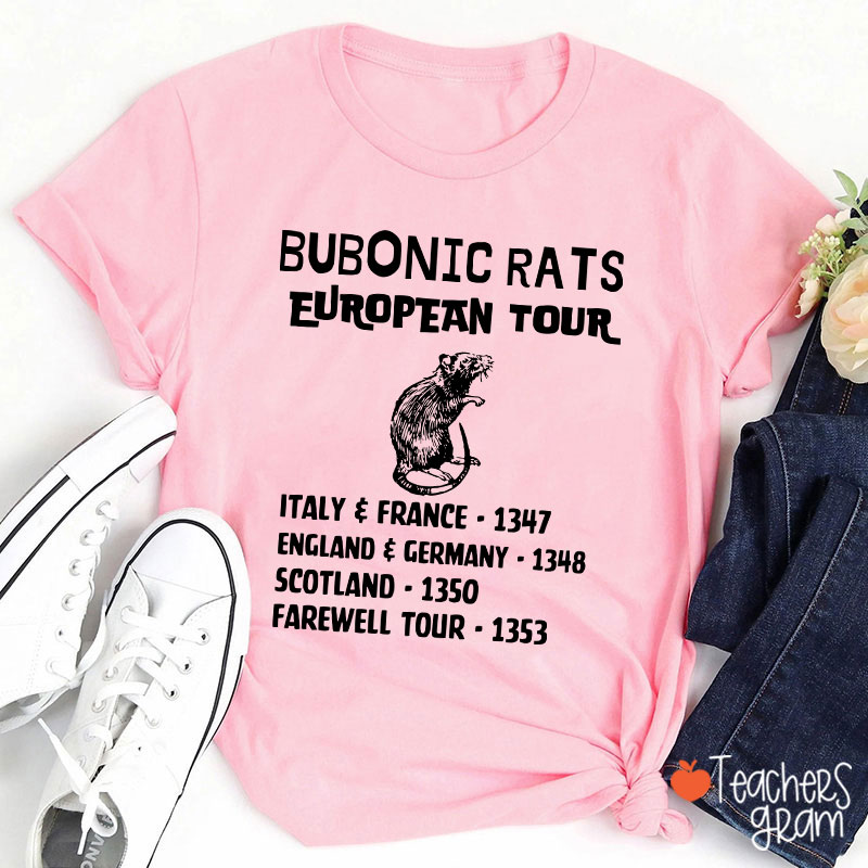Bubonic Rats History Teacher T-Shirt