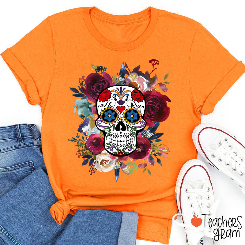 Dia De Los Muertos Spanish Teacher T-Shirt