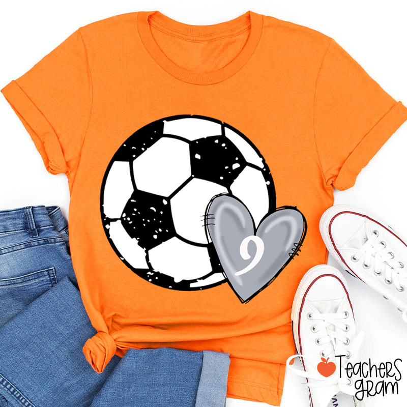 Personalized Number Soccer Teacher T-Shirt