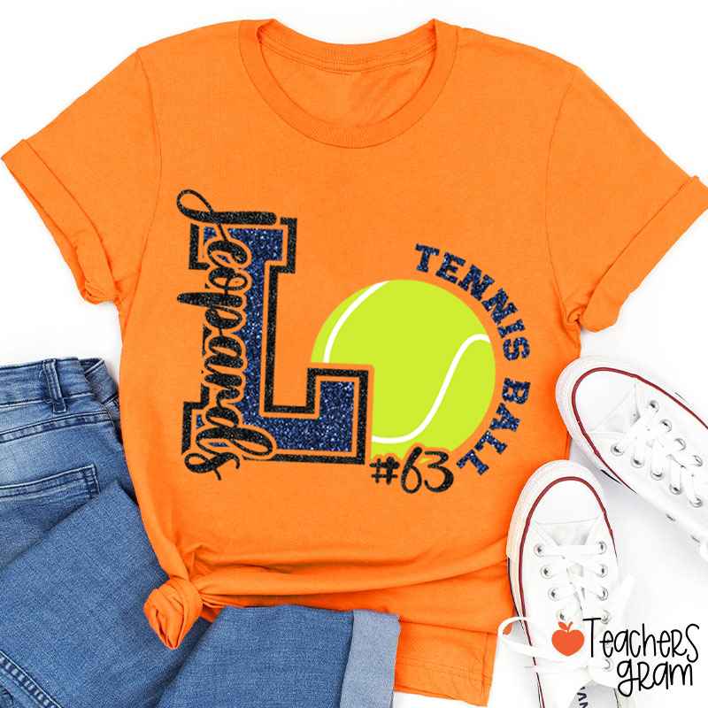 Personalized Text And Sport Game Day Teacher T-Shirt