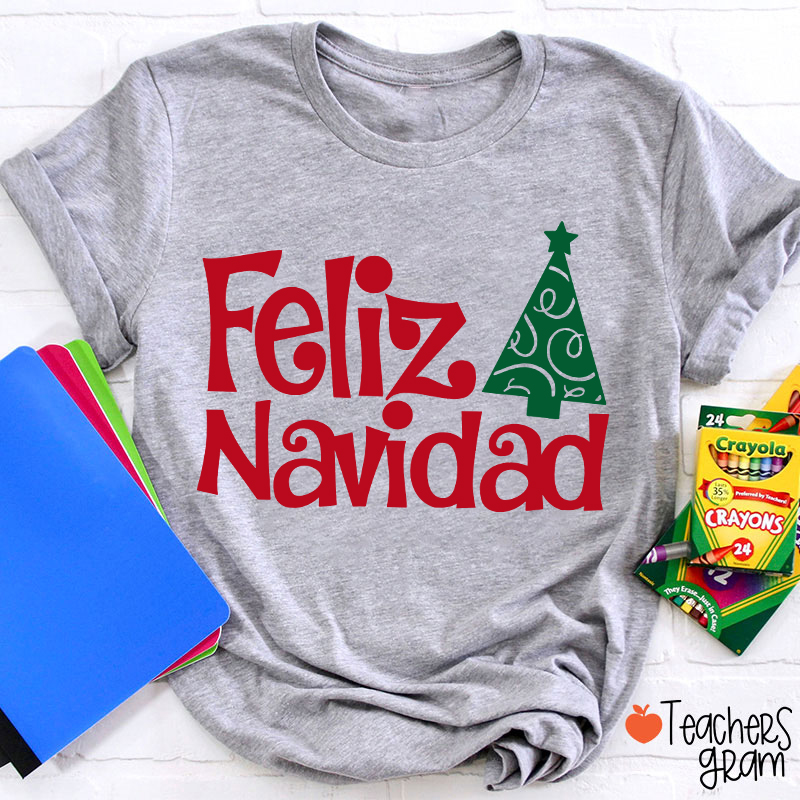 Feliz Navidad Spanish Teacher T-Shirt