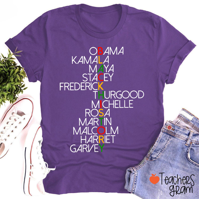 They are Black History Teacher T-Shirt