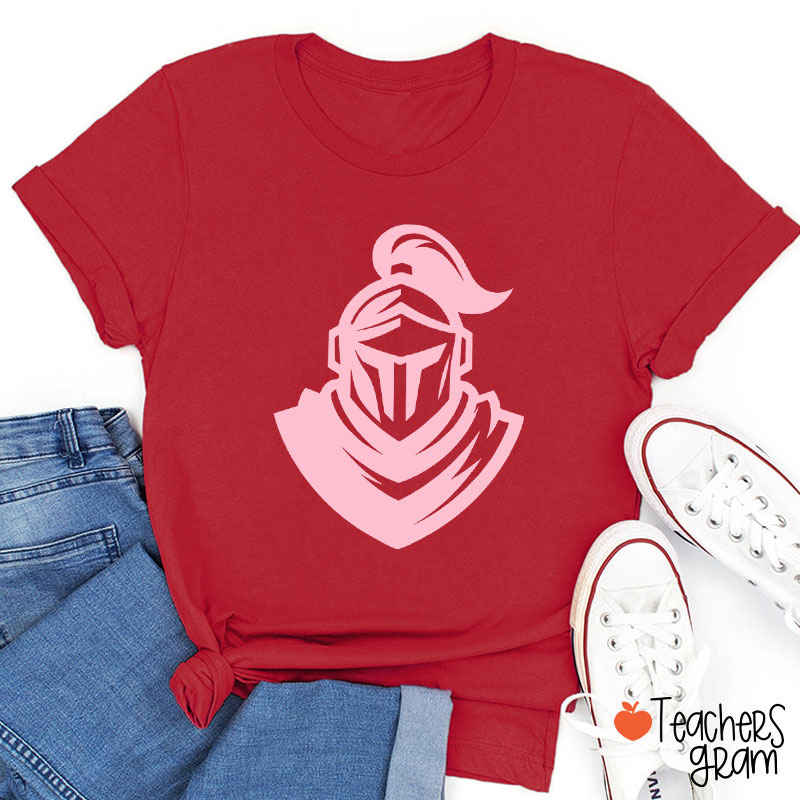 Personalized Mascot Silhouette School Spirit Teacher T-Shirt