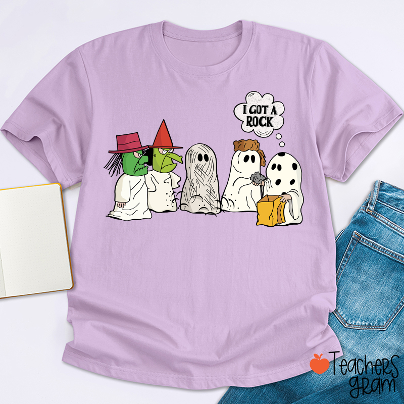 I Got A Rock Halloween Teacher T-Shirt