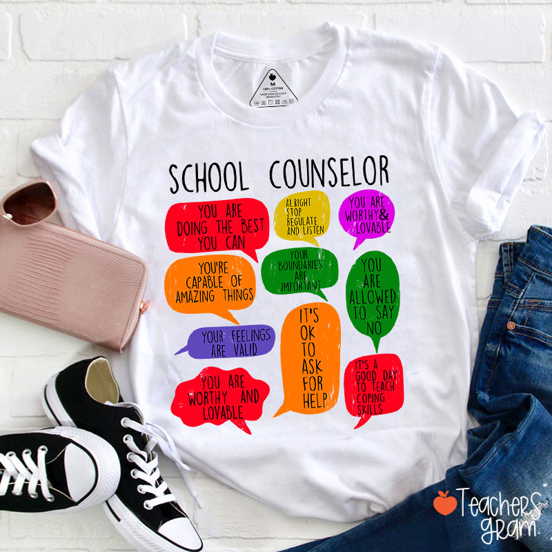 School Counselor Teacher T-Shirt