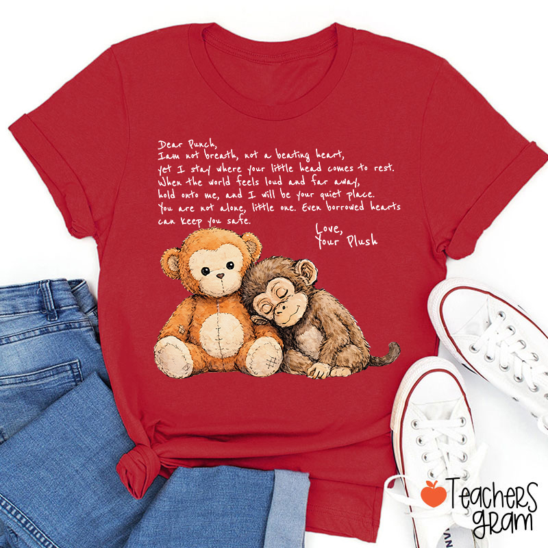 Comfort Colors Dear Punch Plush Teacher T-Shirt