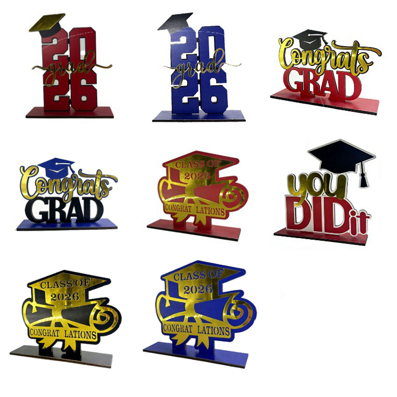 Graduation Gift Wooden Ornaments