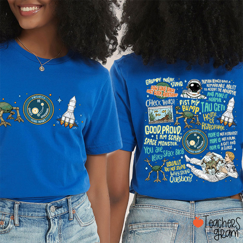 Stone Amaze Teacher Two Sided T-Shirt