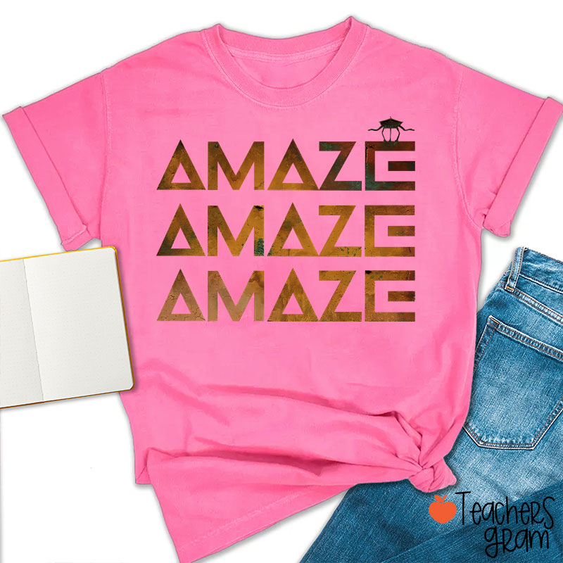 Amaze Sci-Fi Book Fan Teacher T-Shirt