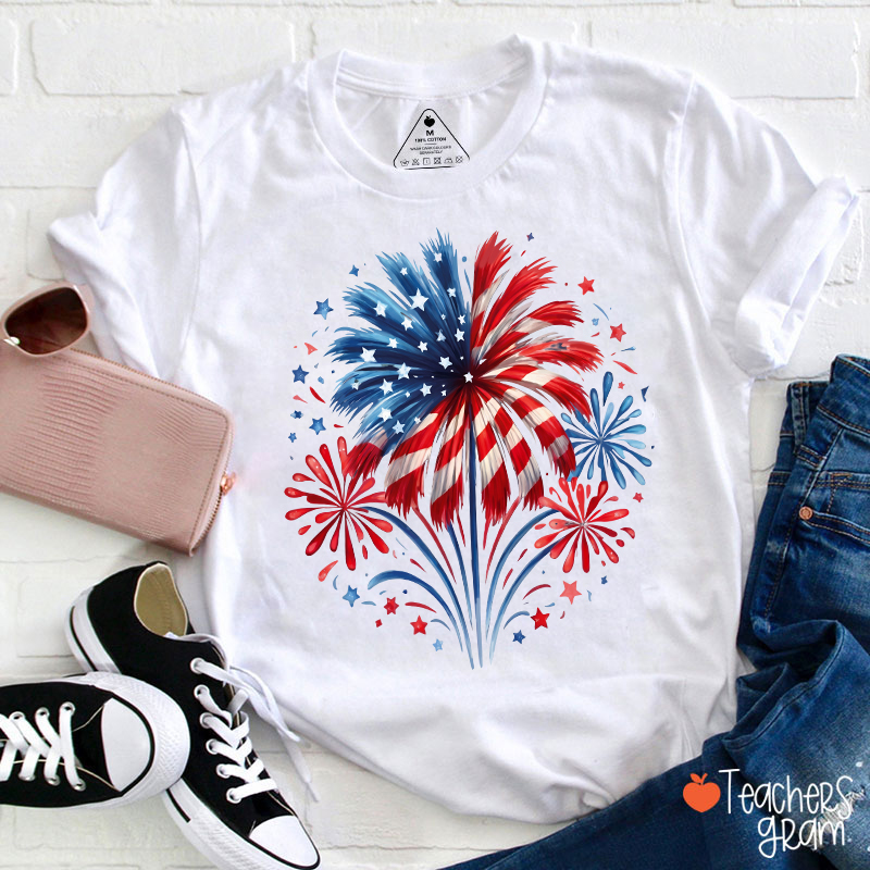 Fireworks USA Teacher T-Shirt