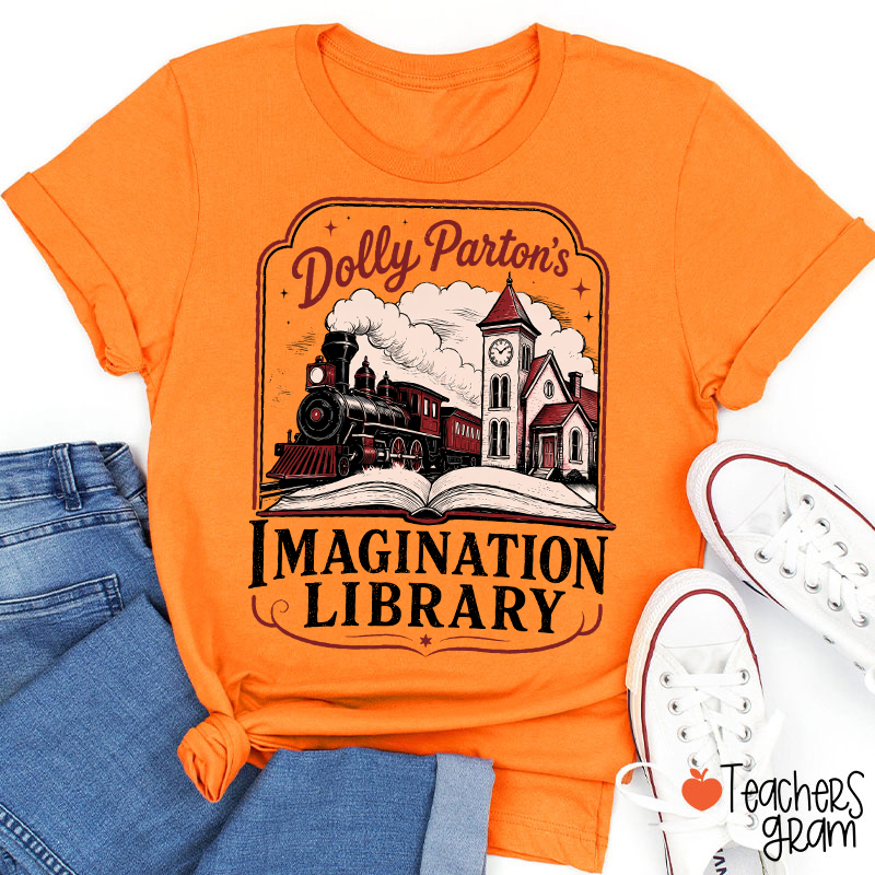 Dolly Parton's Imagination Library Teacher T‑Shirt